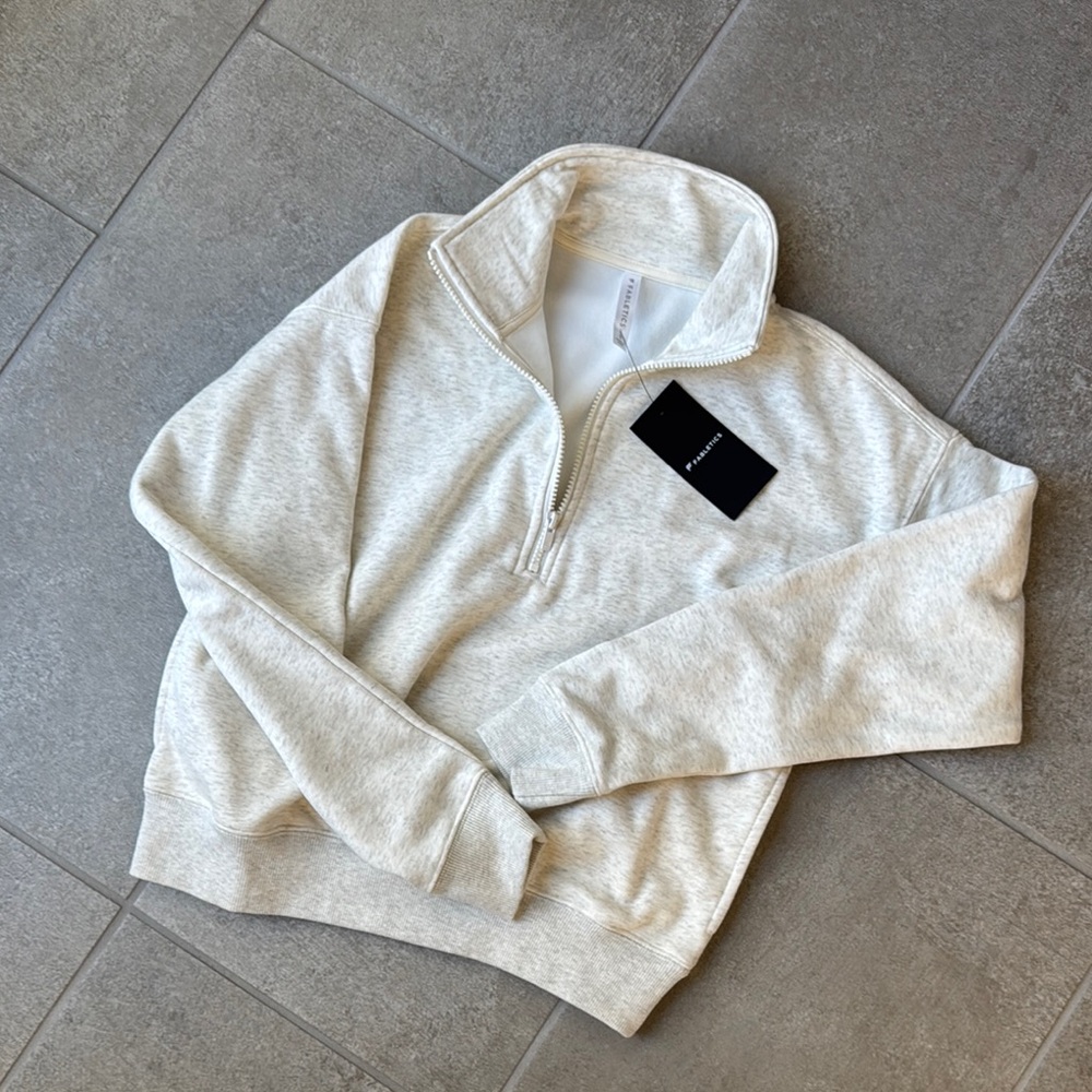Cozy Cream Half-Zip Sweater